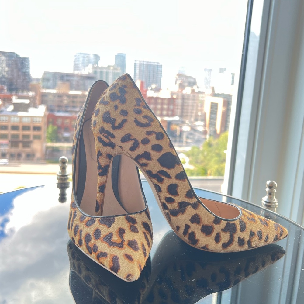 Aldo Leopard Heels Size 8